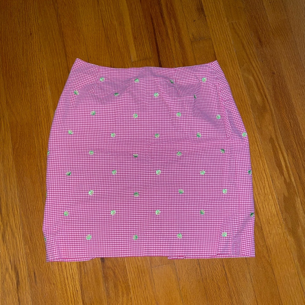 Pink with limes Talbots skirt